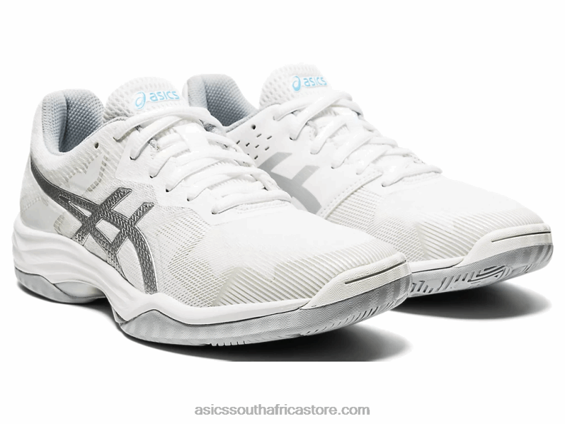 Women Asics Gel-Tactic 2 LH4X04157 White/Aquarium