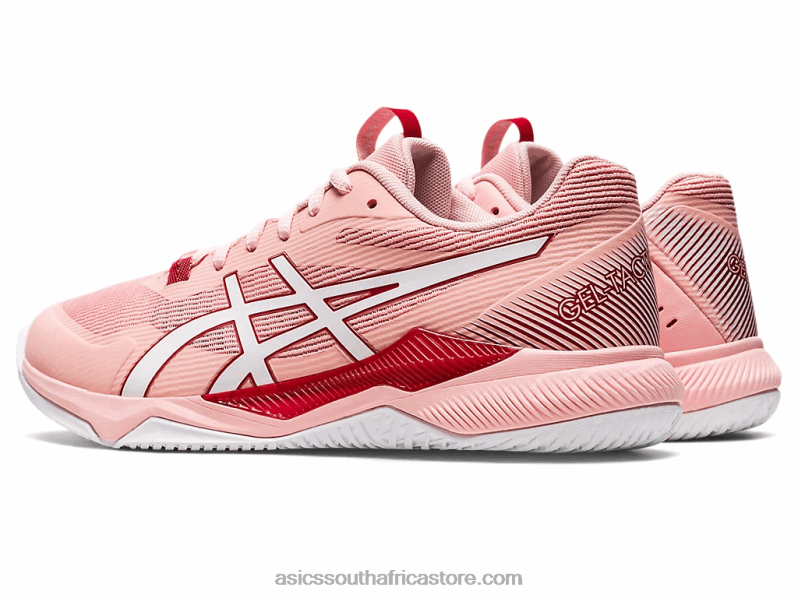 Women Asics Gel-Tactic LH4X02749 Frosted Rose/White