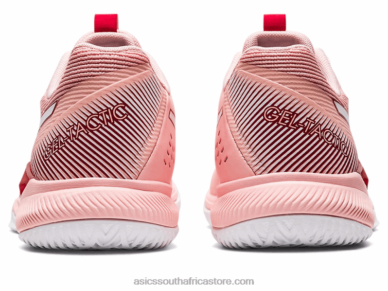 Women Asics Gel-Tactic LH4X02749 Frosted Rose/White