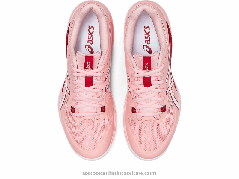 Women Asics Gel-Tactic LH4X02749 Frosted Rose/White