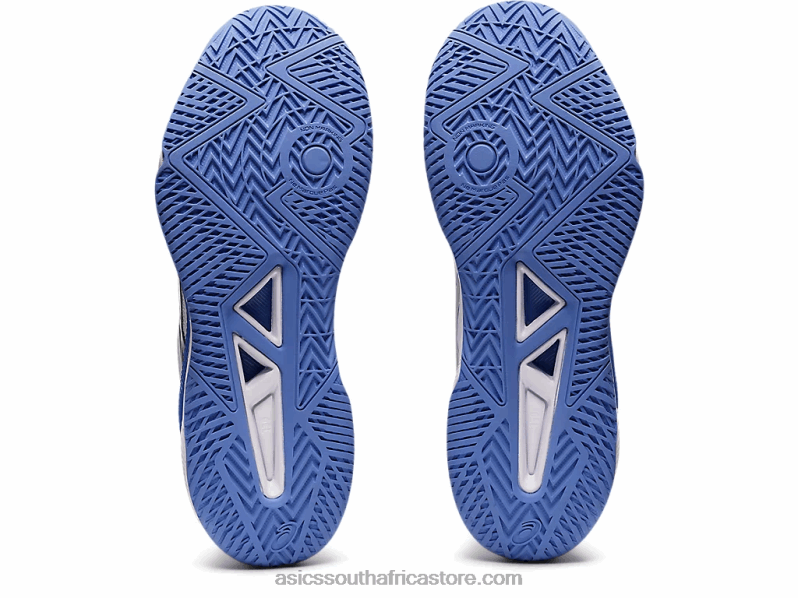 Women Asics Gel-Tactic LH4X03591 White/Periwinkle Blue